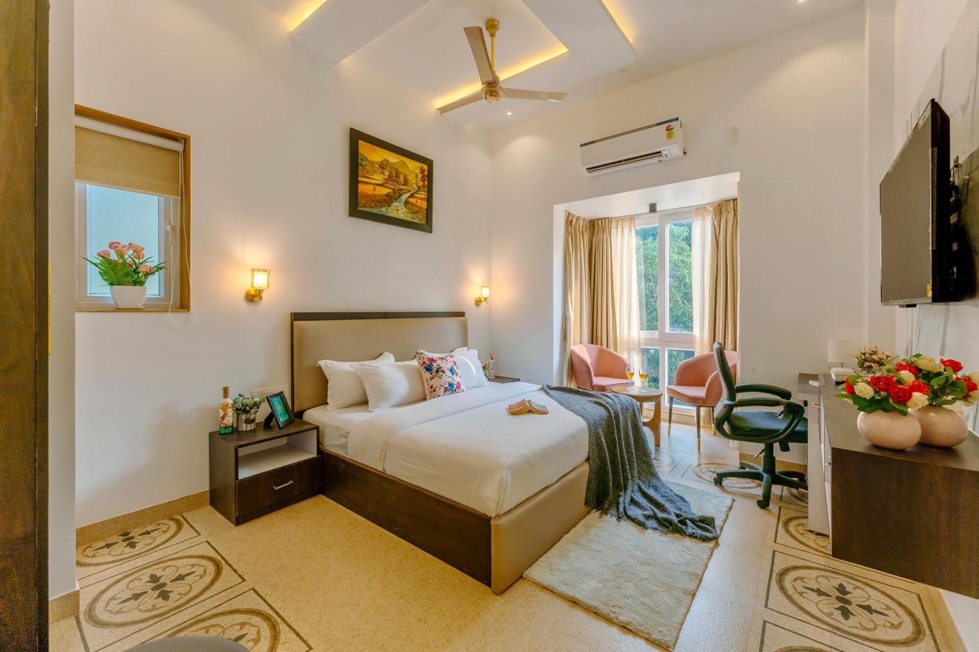 Villa Shambhala Luxury Villa With Private Pool Close To Anjuna Vagator Verla Bagian luar foto