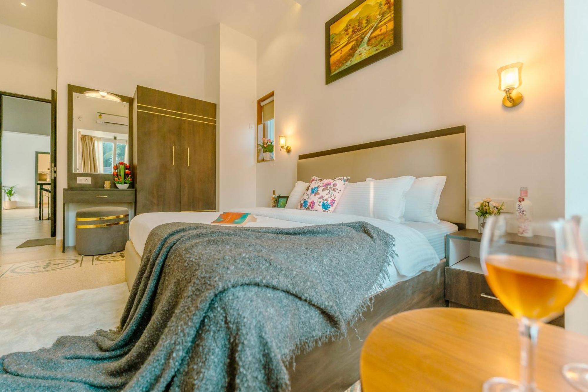 Villa Shambhala Luxury Villa With Private Pool Close To Anjuna Vagator Verla Bagian luar foto