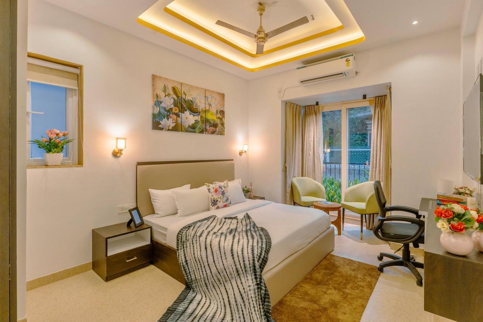 Villa Shambhala Luxury Villa With Private Pool Close To Anjuna Vagator Verla Bagian luar foto
