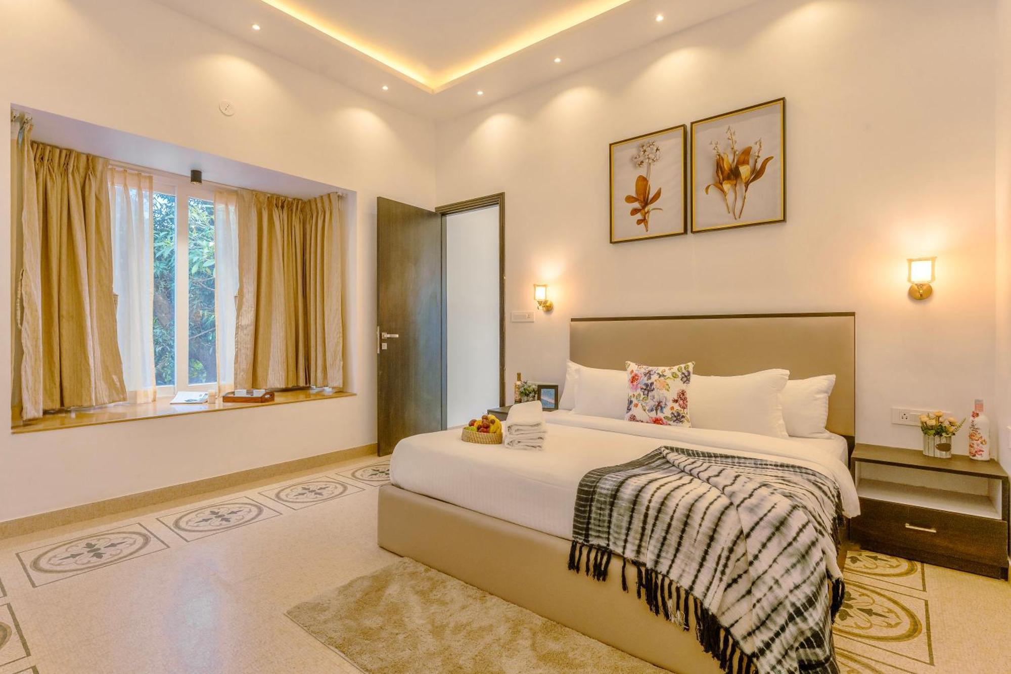 Villa Shambhala Luxury Villa With Private Pool Close To Anjuna Vagator Verla Bagian luar foto